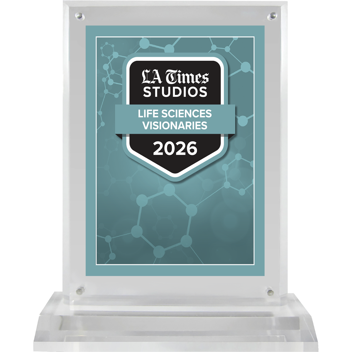 2026 Life Sciences Visionaries – Logo (Plaque included)