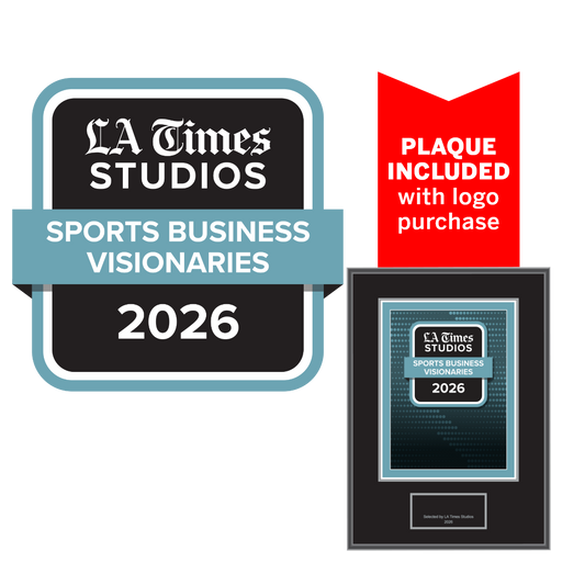 2026 Sports Business Visionaries – Logo (Plaque included)