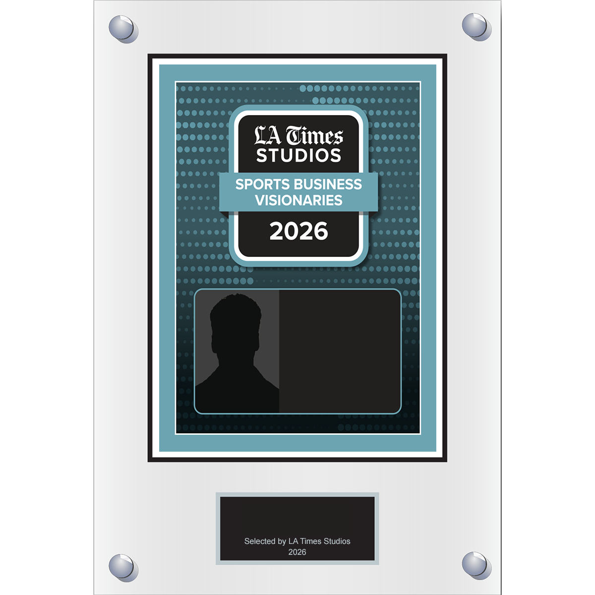 2026 Sports Business Visionaries – Plaque (With or Without Photo)