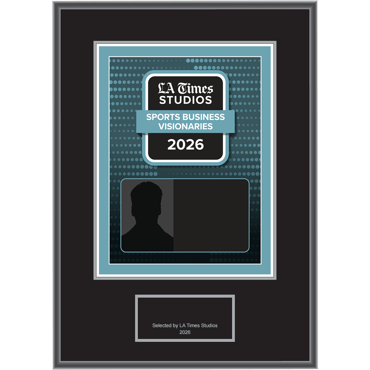 2026 Sports Business Visionaries – Plaque (With or Without Photo)