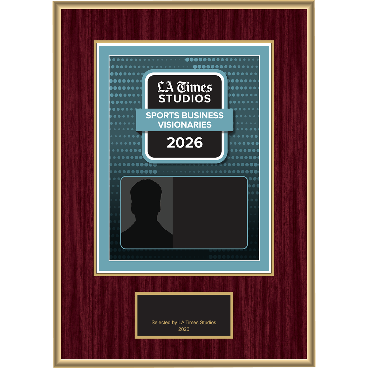 2026 Sports Business Visionaries – Plaque (With or Without Photo)