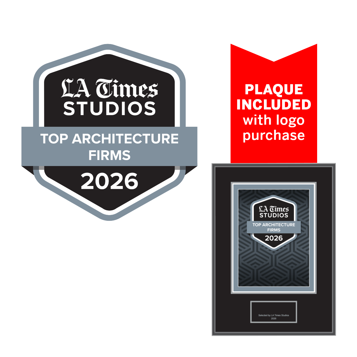 2026 Top Architecture Firms – Logo (Plaque included)