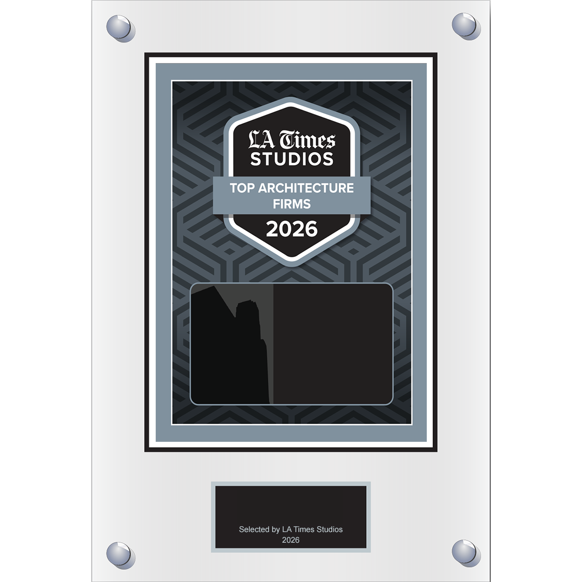 2026 Top Architecture Firms – Plaque (With or Without Photo)