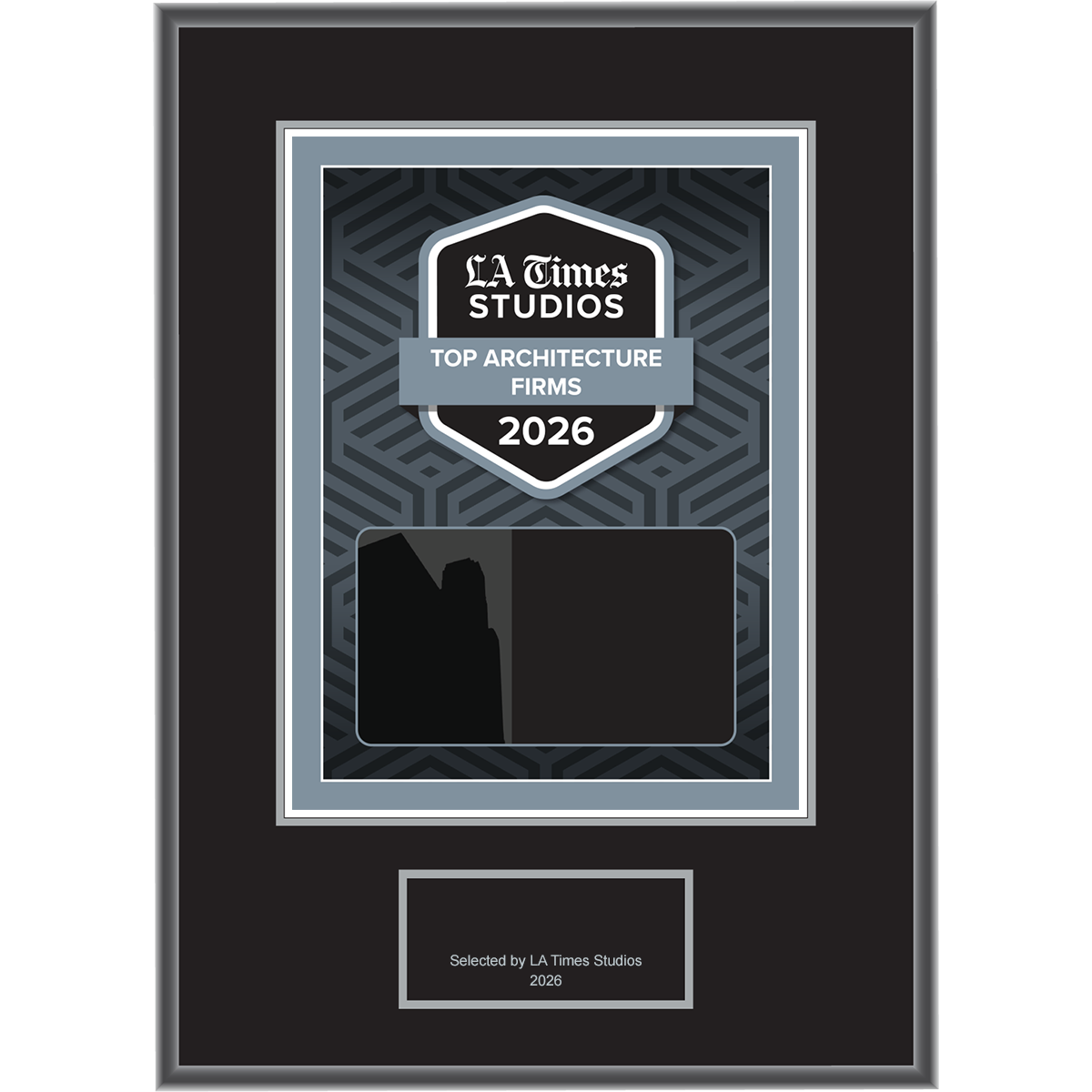 2026 Top Architecture Firms – Plaque (With or Without Photo)