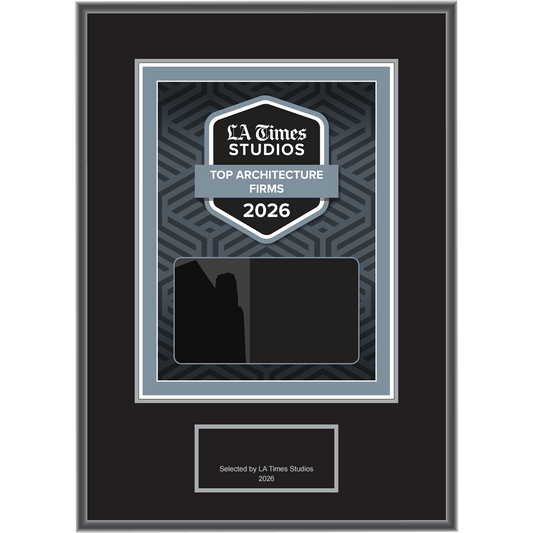 2026 Top Architecture Firms – Plaque (With or Without Photo)