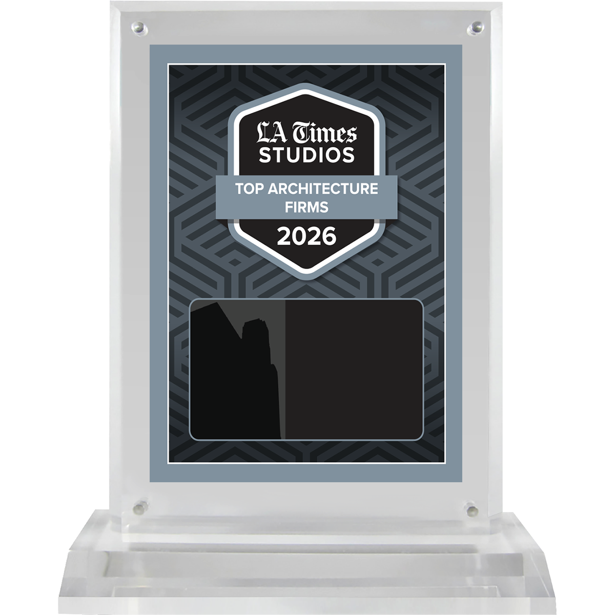 2026 Top Architecture Firms – Plaque (With or Without Photo)