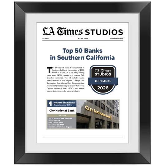 2026 Top Banks – Article in Black Frame