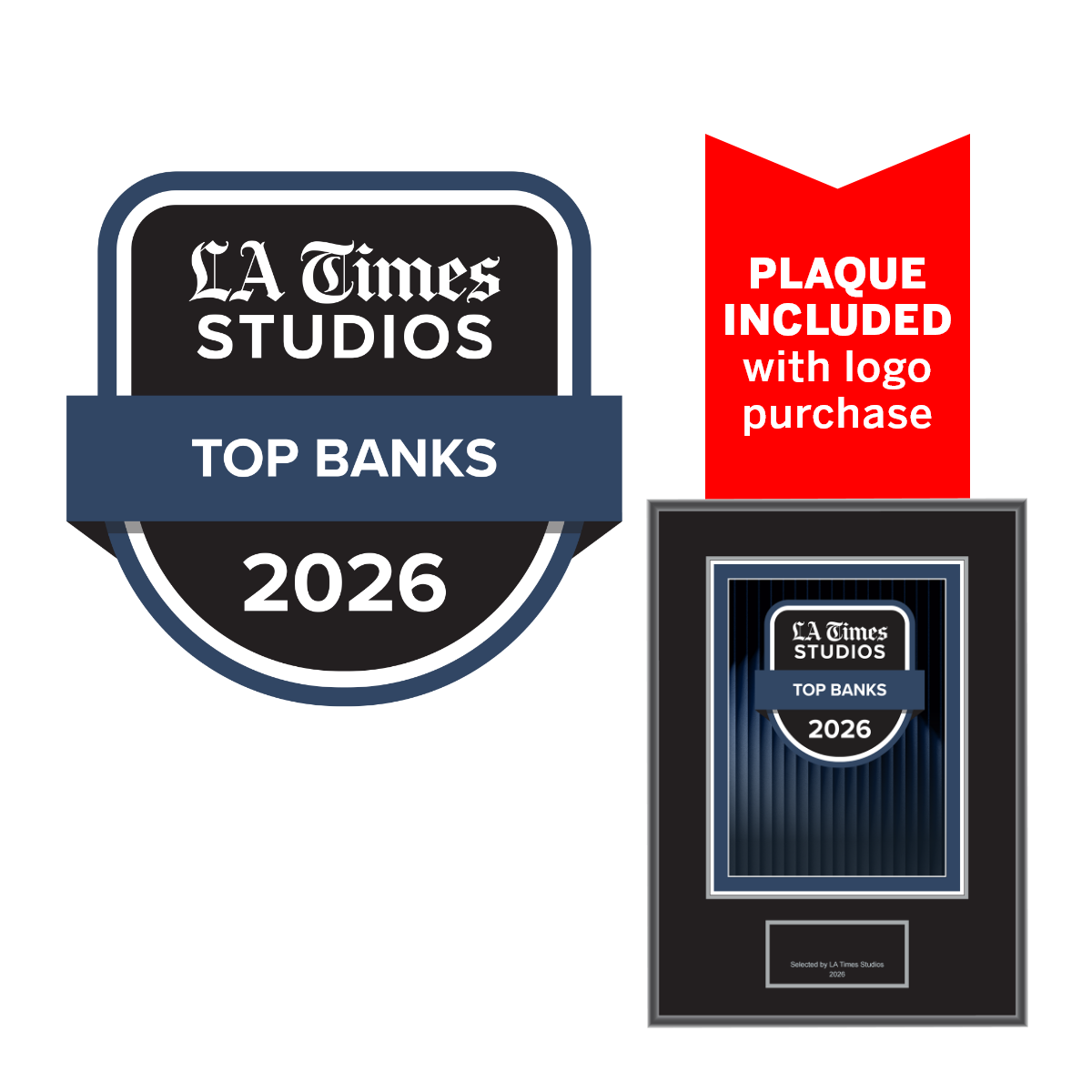 2026 Top Banks – Logo (Plaque included)