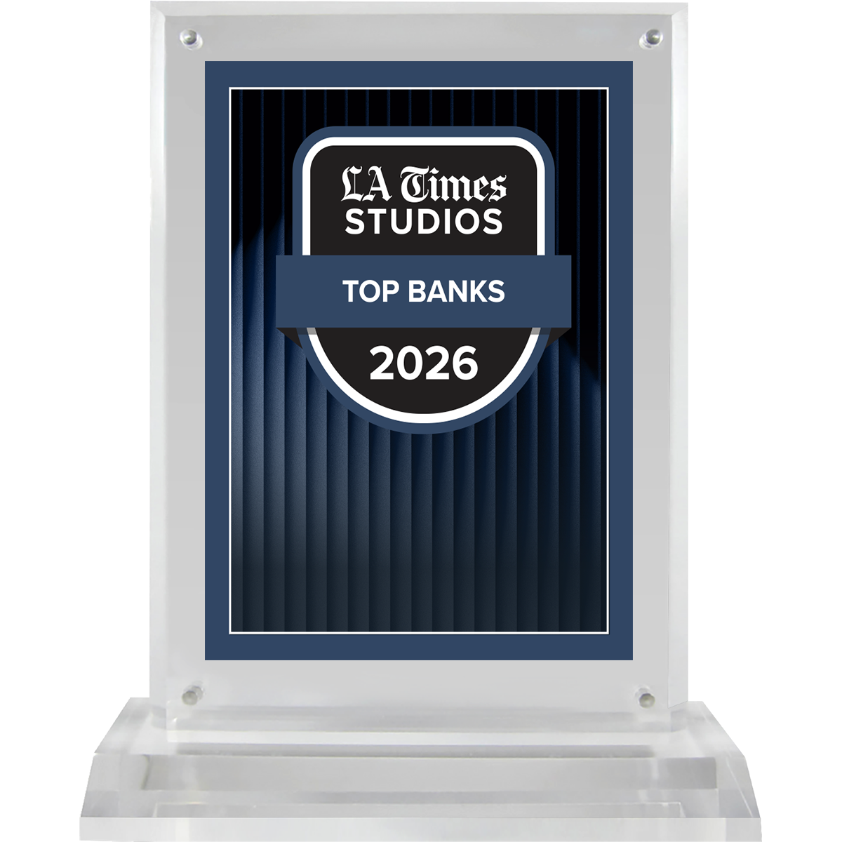 2026 Top Banks – Logo (Plaque included)