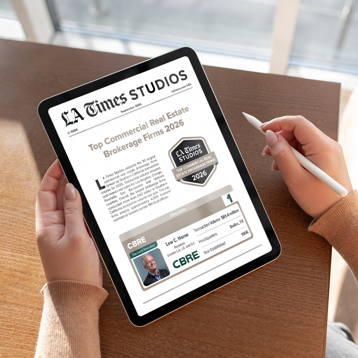 2026 Top Commercial Real Estate Brokerage Firms – Digital Article