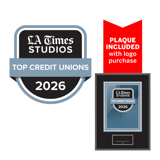 2026 Top Credit Unions – Logo (Plaque included)