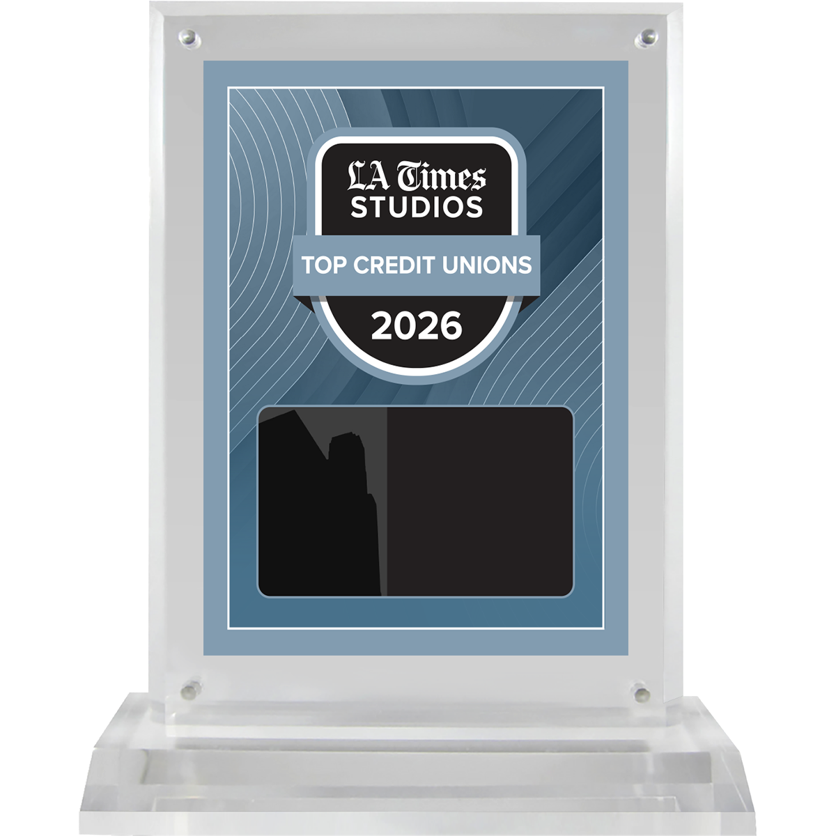 2026 Top Credit Unions – Plaque (With or Without Photo)