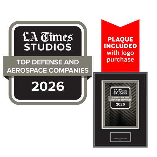 2026 Top Defense & Aerospace Companies – Logo (Plaque included)