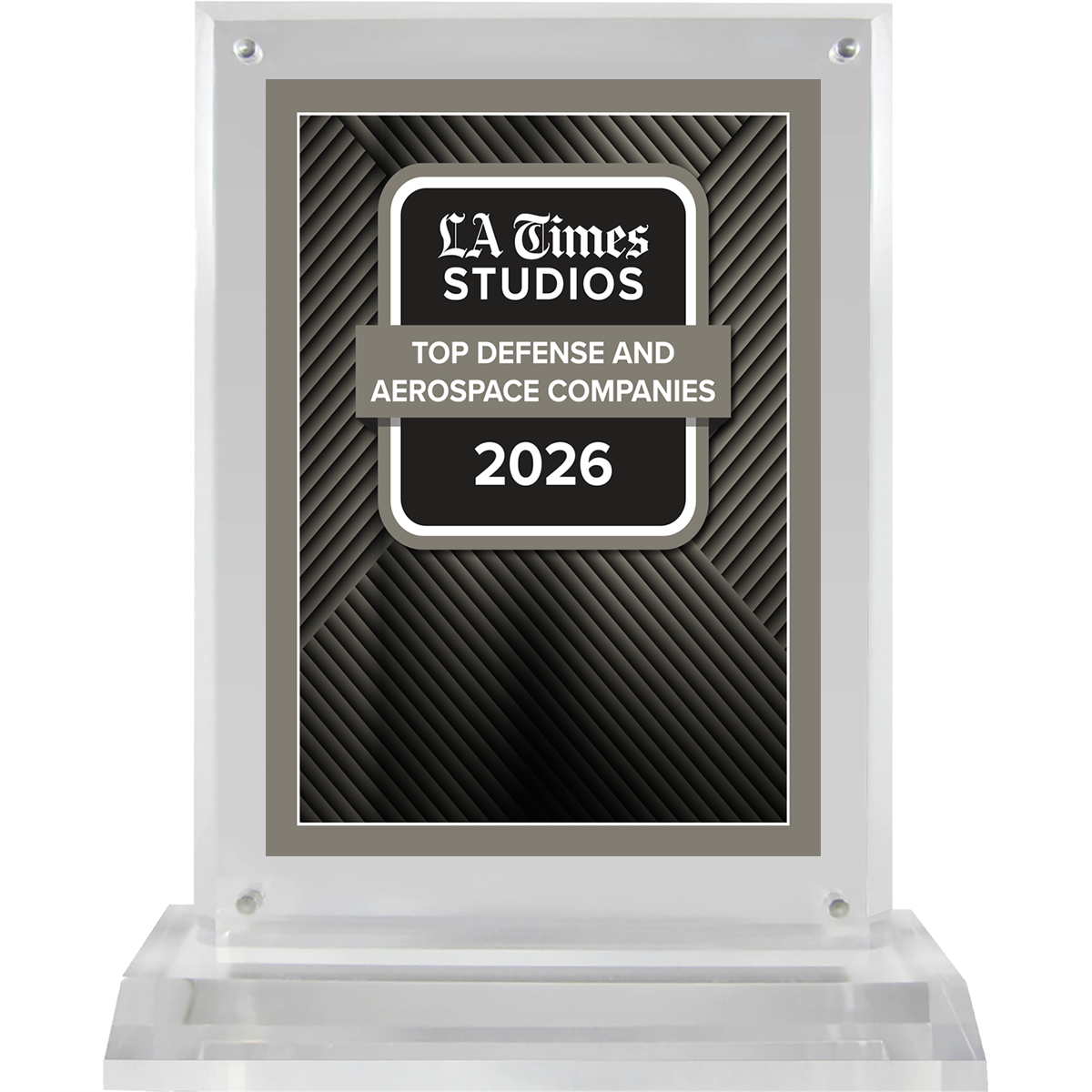2026 Top Defense & Aerospace Companies – Logo (Plaque included)
