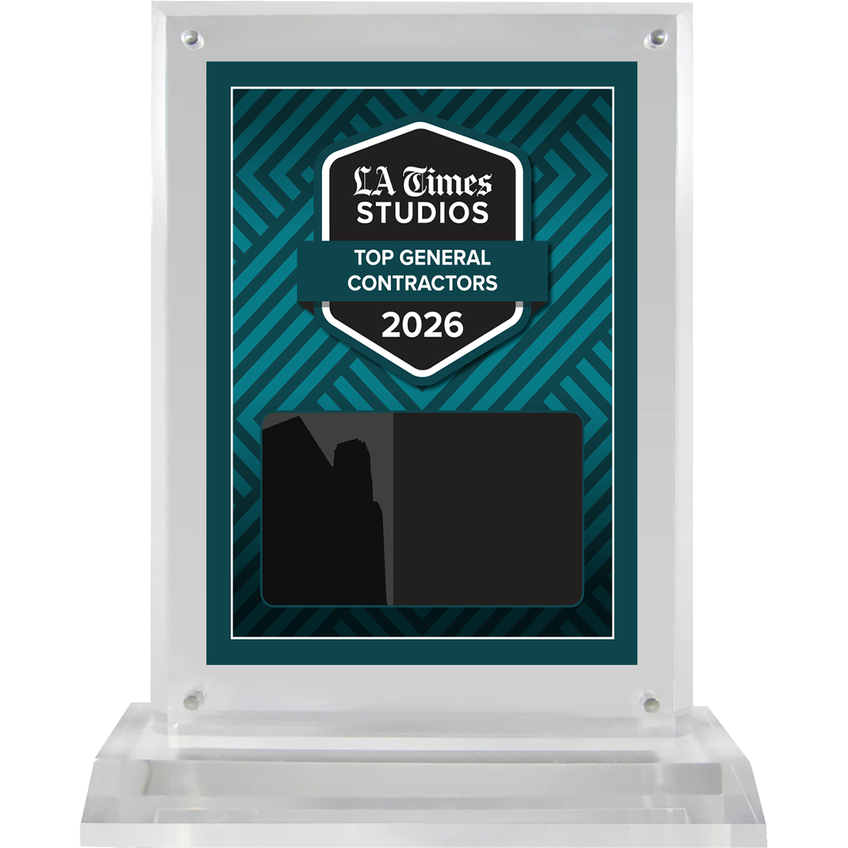 2026 Top General Contractors – Plaque (With or Without Photo)