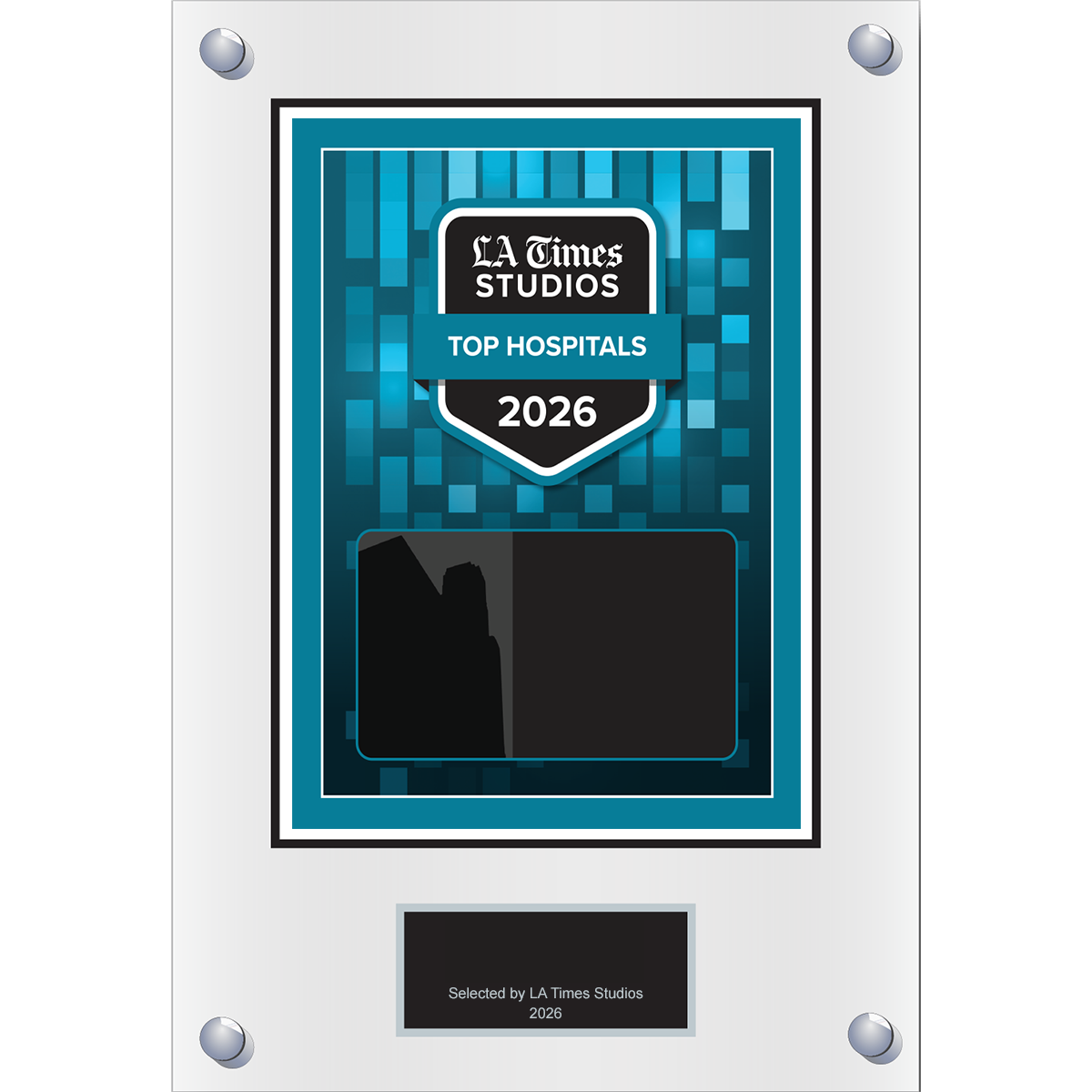 2026 Top Hospitals – Plaque (With or Without Photo)