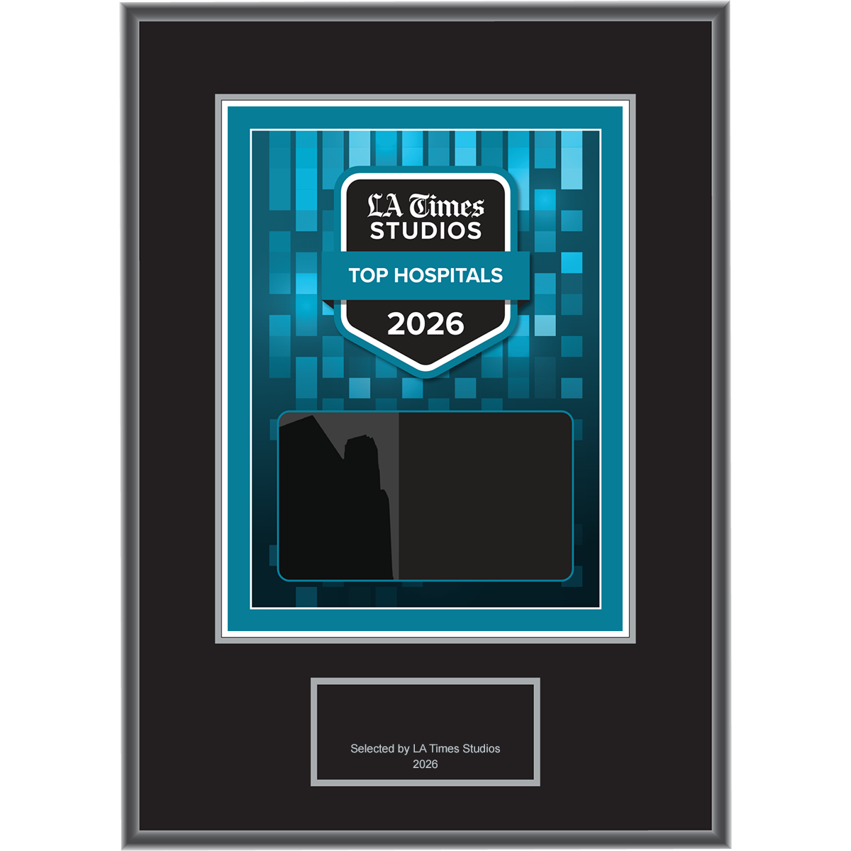 2026 Top Hospitals – Plaque (With or Without Photo)