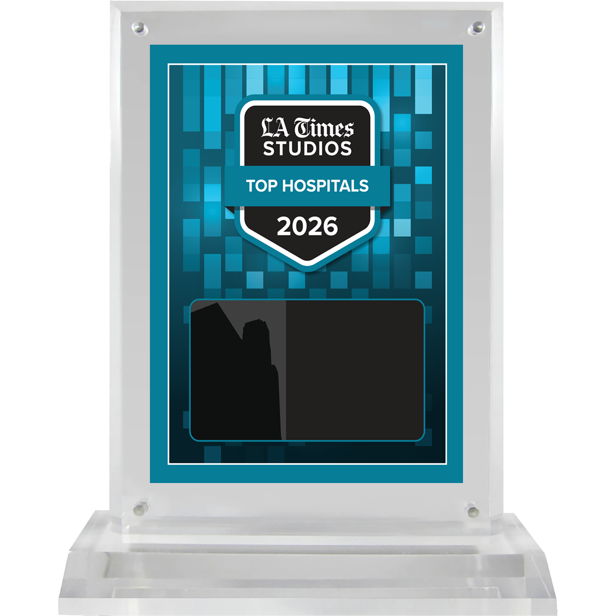 2026 Top Hospitals – Plaque (With or Without Photo)
