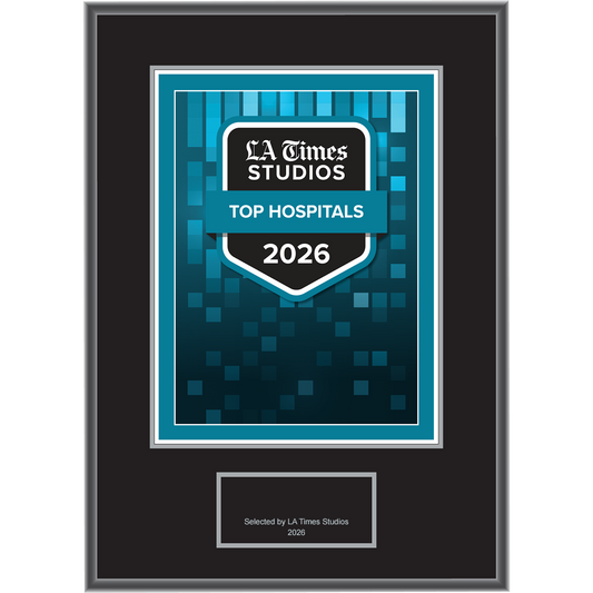 2026 Top Hospitals – Logo (Plaque included)