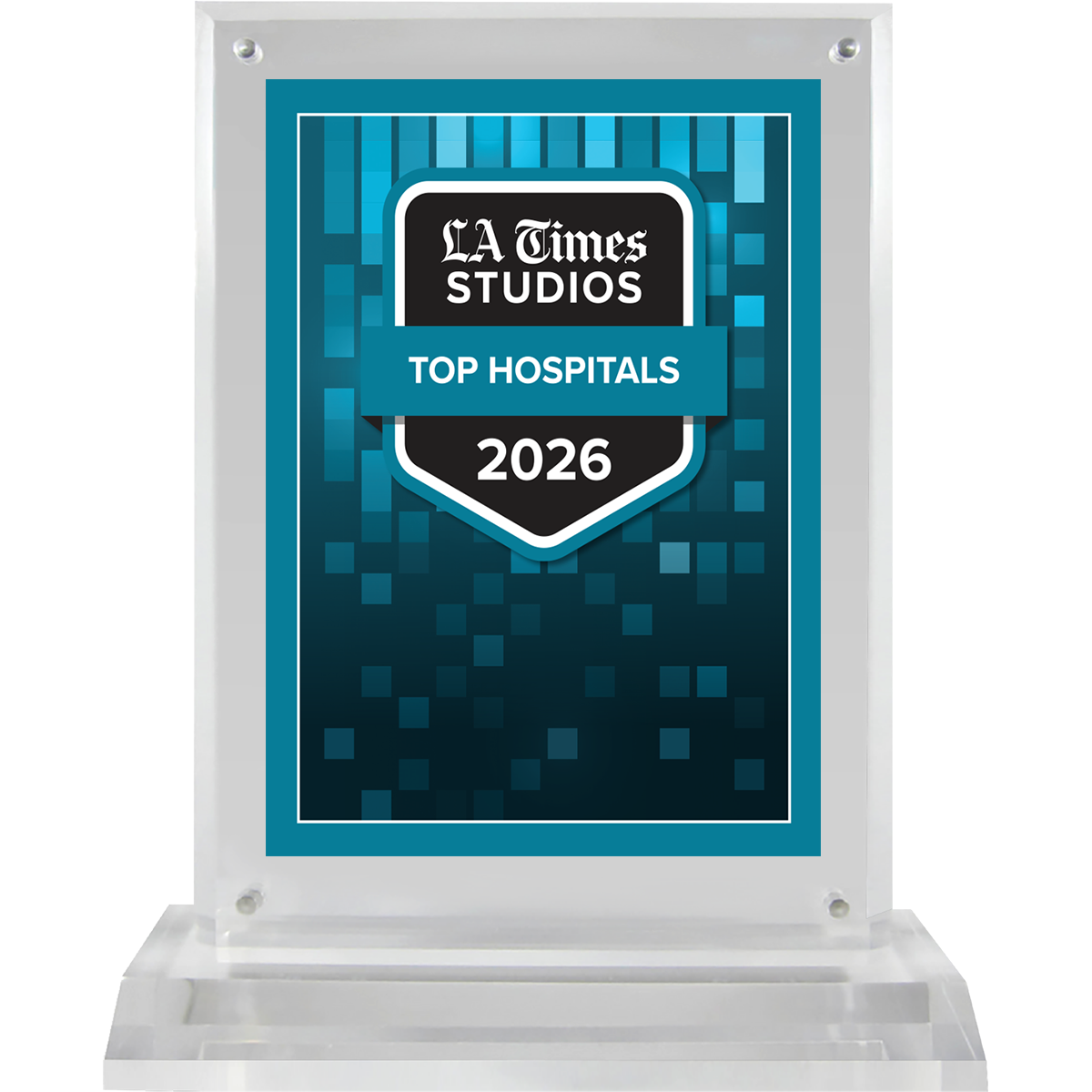 2026 Top Hospitals – Plaque (With or Without Photo)