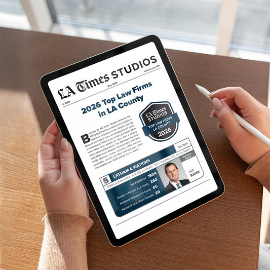 2026 Top Law Firms LA County – Digital Article