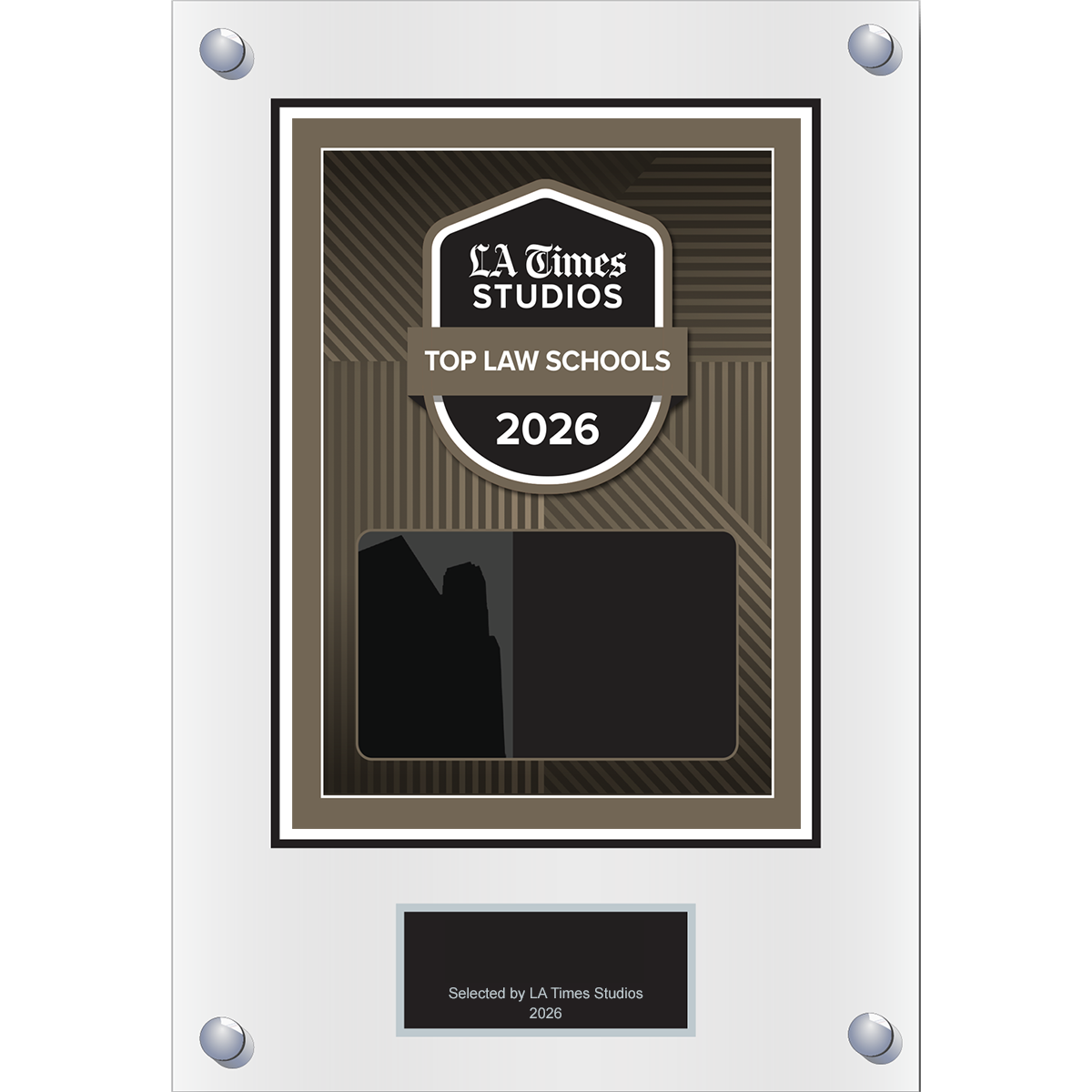 2026 Top Law Schools – Plaque (With or Without Photo)