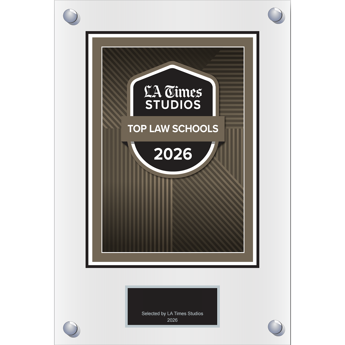 2026 Top Law Schools – Logo (Plaque included)