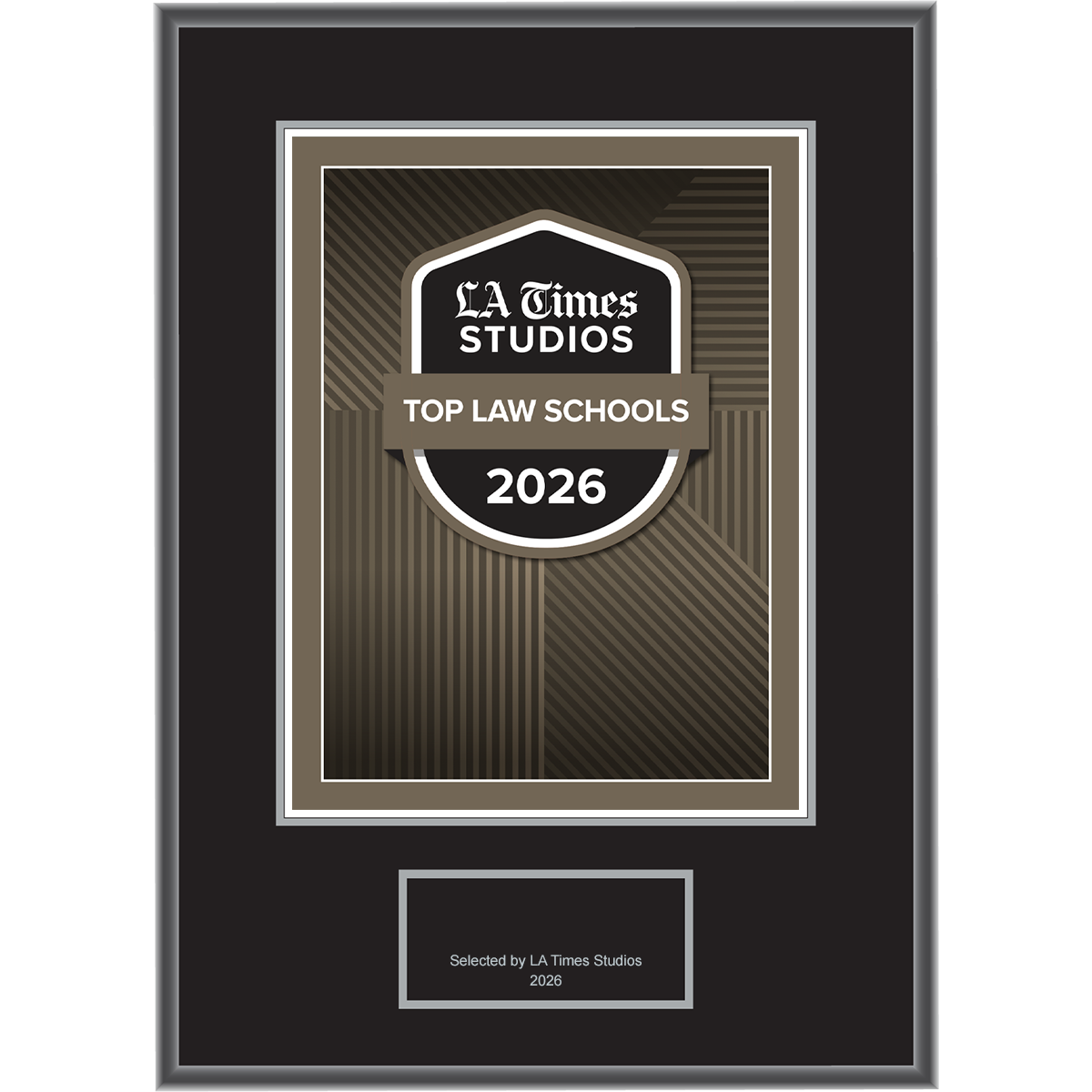 2026 Top Law Schools – Logo (Plaque included)