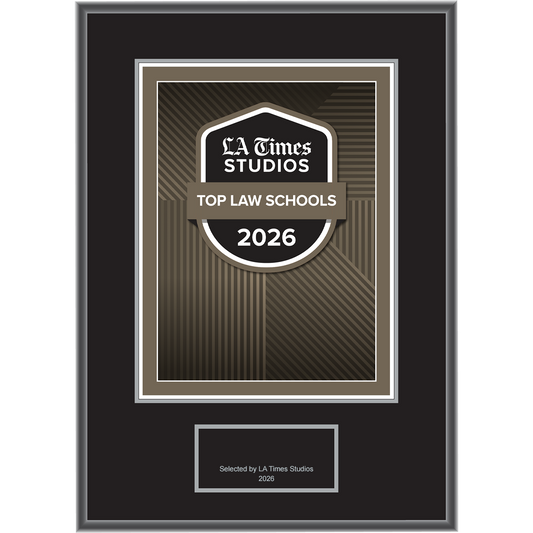 2026 Top Law Schools – Logo (Plaque included)