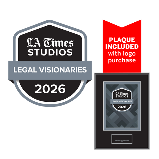 2026 Legal Visionaries – Logo (Plaque included)