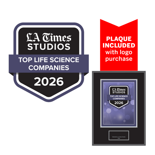 2026 Top Life Sciences Companies – Logo (Plaque included)