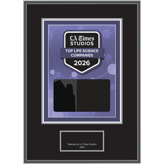 2026 Life Sciences Companies – Plaque (With or Without Photo)