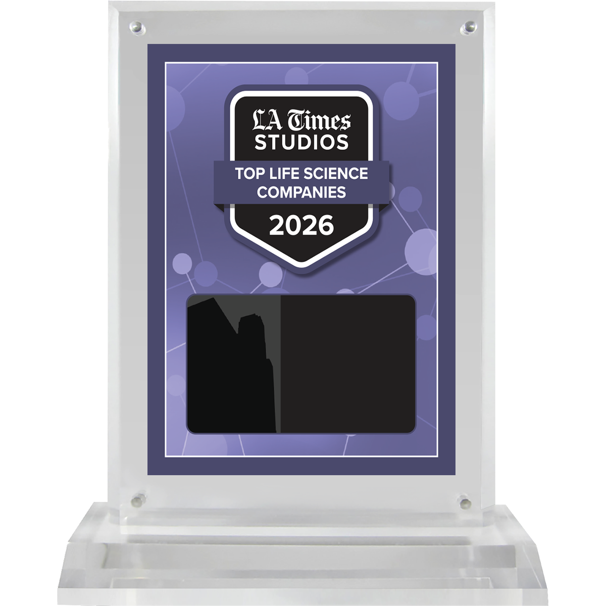 2026 Life Sciences Companies – Plaque (With or Without Photo)