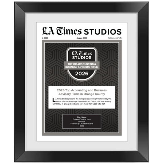2026 Top OC Accounting & Business Advisory Firms – Article in Black Frame